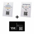 3'lü İşletme Seti: Akıllı IBAN Standı, Google Yorum Standı ve Dijital Kartvizit (NFC + QR)
