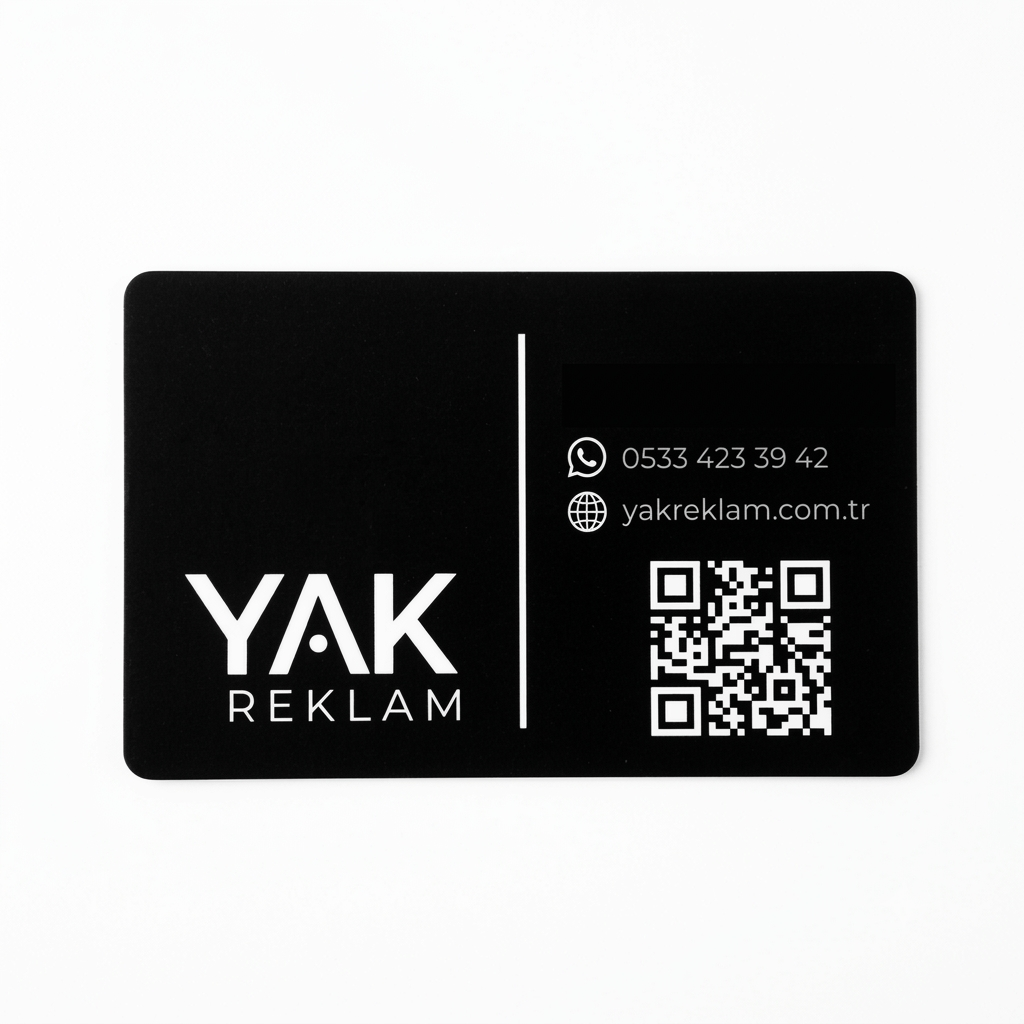 Akıllı NFC & QR Kodlu Dijital Kartvizit – Temassız Dijital Kart
